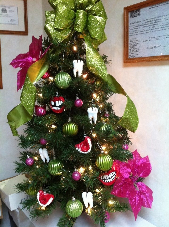 sapin de noel dentiste