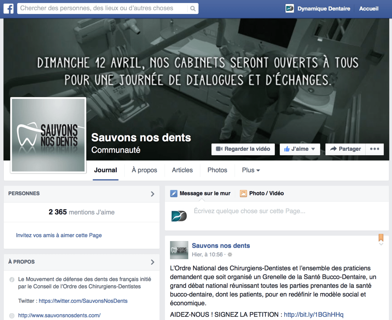Compte facebook