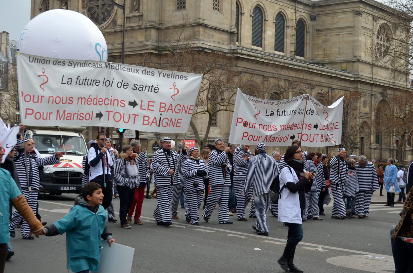 Loi de sante manif le bagne