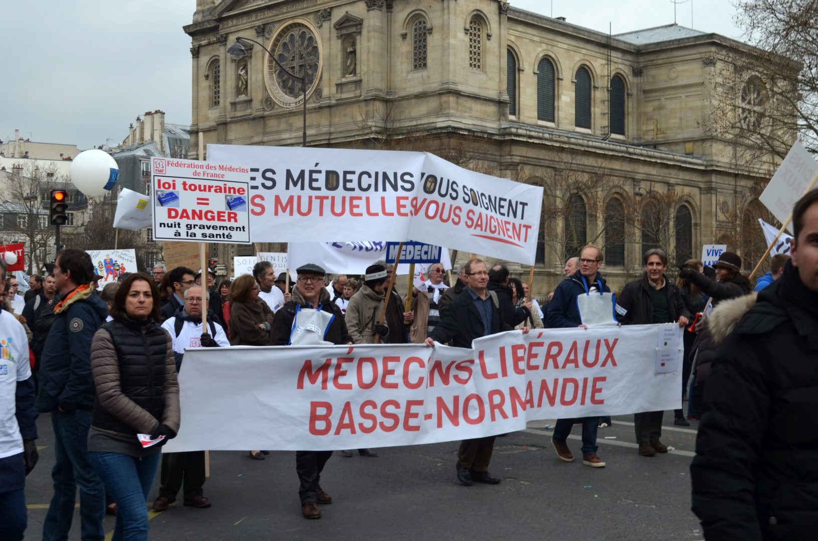 Manif prof de sante mars 2015