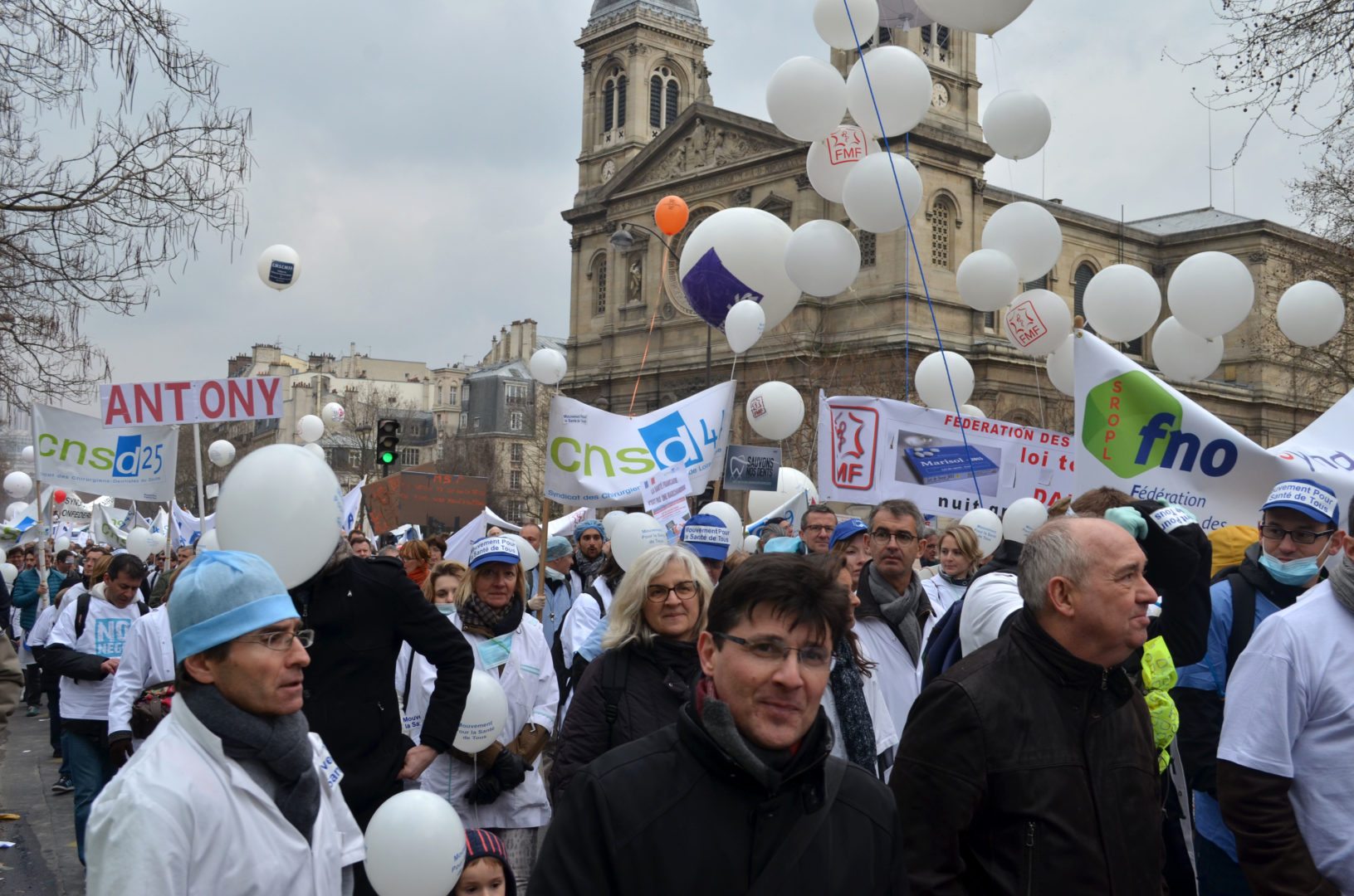 Manifestation dentiste cnsd