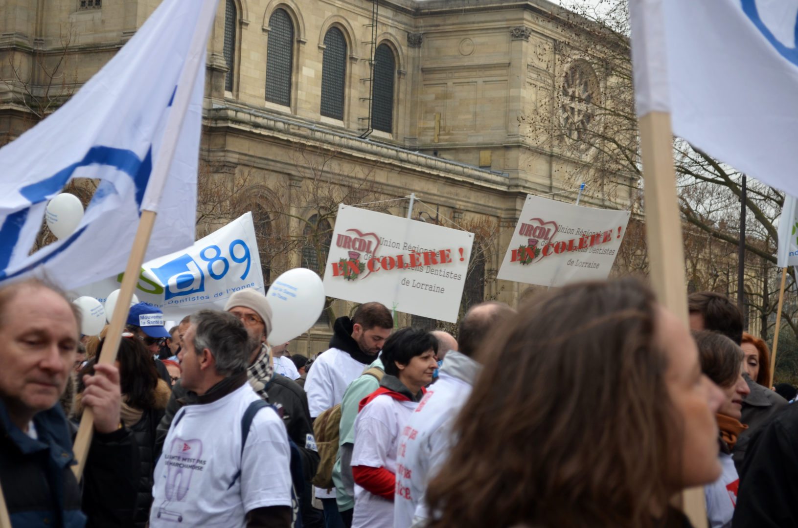 Manifestation dentistes 15 mars 2015