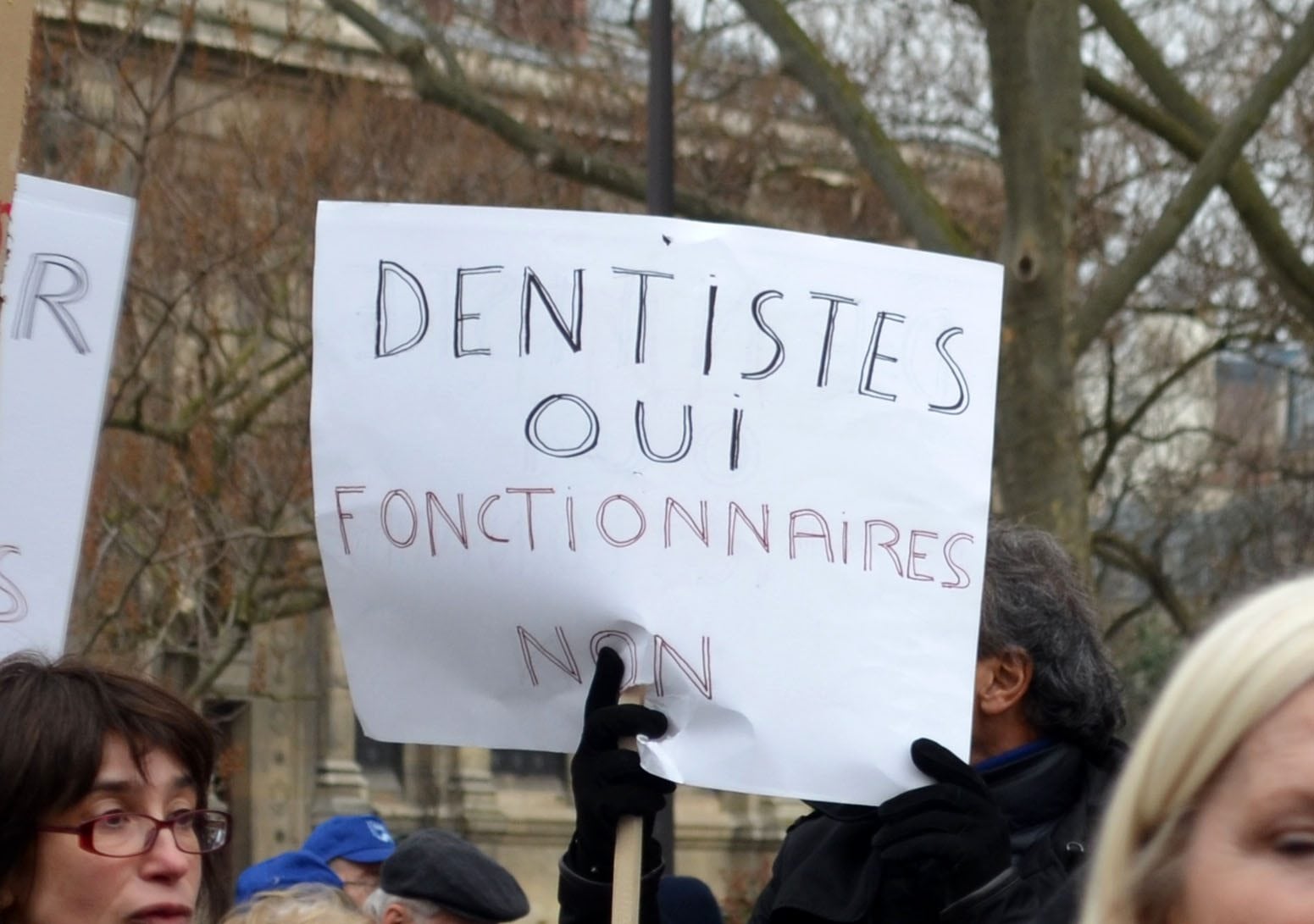 Manifestation dentistes mars 2015