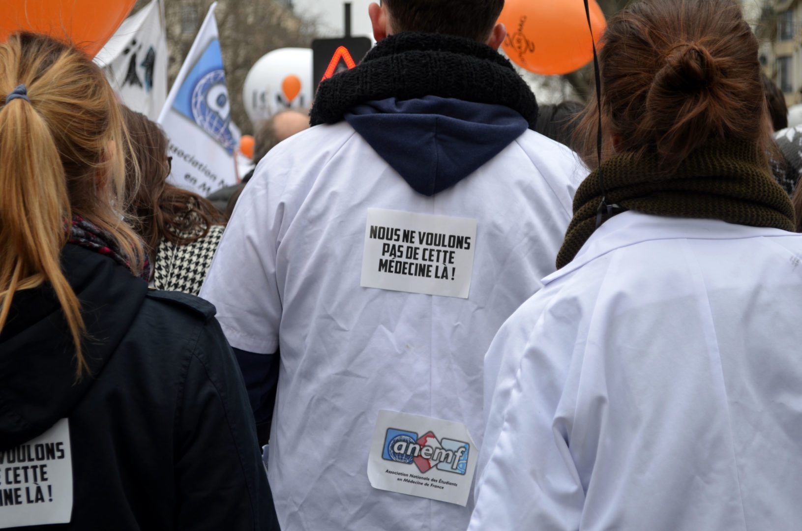 Manifestation medecin 15 mars 2015